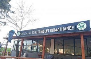 Kepsut’un Saraç mahallesine Millet Kıraathanesi