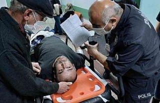 Keserli saldırıda ağır yaralandı