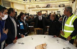 Kılınç’tan karla mücadele eden personellerine...