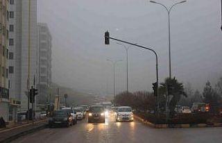 Kilis’te yoğun sis etkili oldu