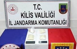 Kilis’teki uyuşturucu operasyonunda 2 tutuklama