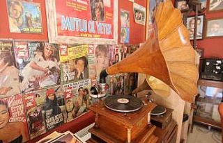 Kırşehir’de, müzeyi andıran kafeterya