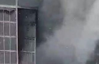 Kırşehir’de oto sevisinde yangın