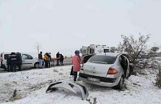 Kırşehir’de trafik kazası: 4 yaralı
