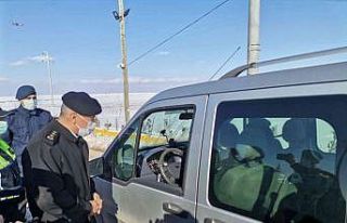 ‘Kış Tedbirleri’ denetimi jandarma ekiplerince...