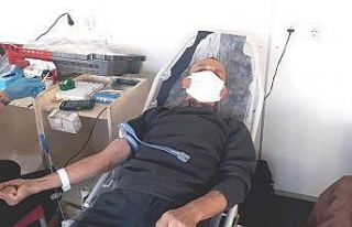 Kızılay’ın kan bağışı tırı Hisarcık’ta