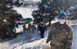 Komandolar yaban hayvanlarını unutmadı