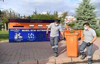 Konyaaltı’nda ayda ortalama 300 ton atık dönüştürülüyor