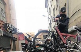 Konya’da bisiklet hırsızı yakalandı