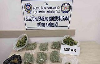 Konya’da polisten uyuşturucuya geçit yok