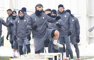 Konyaspor, Giresunspor maçı hazırlıklarına devam...