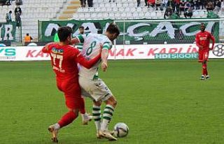 Konyaspor, iç sahada ilk kez yenildi