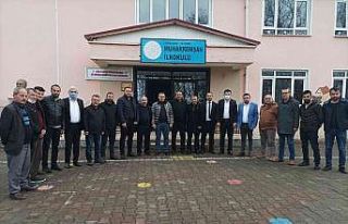 Köy okulu öğrencilerine bot yardımı yapıldı