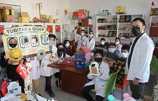 Köy okulu öğrencilerinin hedefi TEKNOFEST