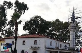 Köyceğiz Hacıbey Camii’nde restore çalışmaları...