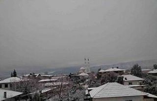 Köyceğiz’de vatandaşlar kar sürprizi ile uyandı