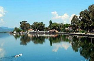 Köyceğiz’in doğa manzaraları kartpostallık...
