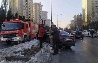 Küçükçekmece’de feci kaza: 1 yaralı