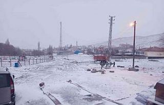 Kulu’da kar yağışı etkili oluyor