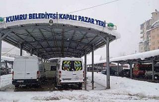 Kumru’da kapalı pazar alanı, kapalı otoparka...