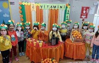 Kumru’da minik öğrenciler için ’c vitamini’...