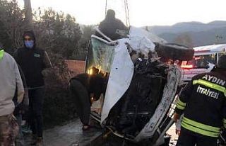 Kuşadası’nda trafik kazası: 4’ü ağır 8 yaralı