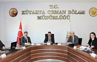 Kütahya Orman Bölge Müdürlüğü’nde çalışmalar...