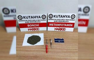 Kütahya’da 5 kişinin üzerinde uyuşturucu ele...