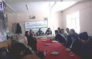 Kütahya’da çiftçilere bilgilendirme toplantısı