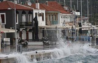 Kuzey Ege’de fırtına bekleniyor
