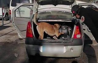 LPG tankına zulalanan esrar polise takıldı