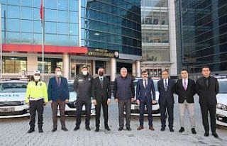 Malatya emniyetine 12 ekip aracı takviyesi