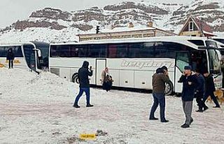 Malatya-Kayseri yolu ulaşıma kapatıldı