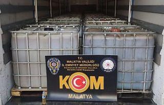 Malatya’da 25 bin litre kaçak akaryakıt ele geçirildi