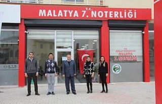 Malatya’da 7’nci noter açıldı