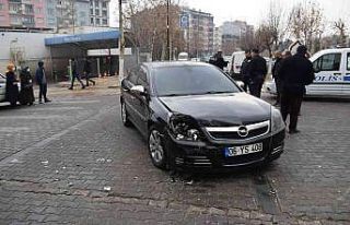 Malatya’da iki otomobil çarpıştı: 1 yaralı