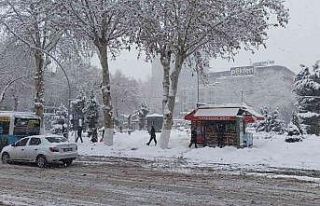 Malatya’da kar etkisini sürdürüyor
