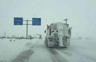 Malatya’da kar nedeniyle 524 mahallenin yolu kapandı