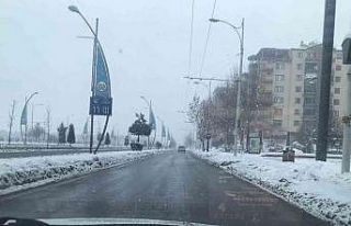 Malatya’da kar yağışı etkili oldu