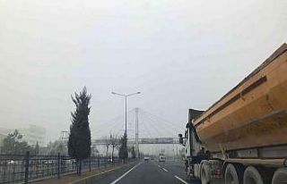 Malatya’da sis ulaşımı olumsuz etkiliyor