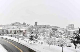 Mamak’a kar çok yakıştı