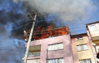 Manisa’da görev yapan uzman çavuş, ev yangınında...