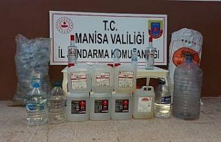 Manisa’da sahte içki operasyonu: Yaşlı adamın...
