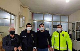 Manyas polisinden gazetecilere ziyaret