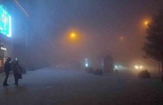 Mardin’de etkili olan sis sürücülere zor anlar...