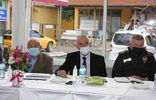 Marmaris Kaymakamı İçmeler Mahallesinde halk toplantısı...