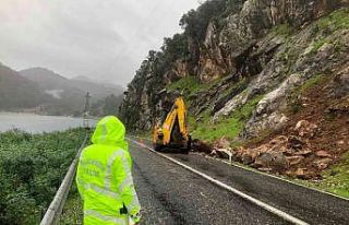 Marmaris’e 24 saatte 175 kilogram yağmur ve dolu...