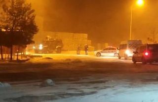 Mazıdağı-Derik yolu tipi nedeniyle ulaşıma kapatıldı
