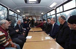 Meram Belediyesi Mobil Taziye Aracı vatandaşların...