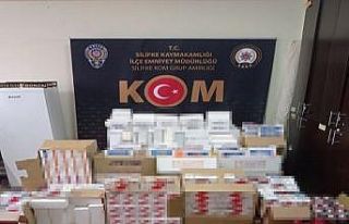 Mersin’de 203 bin 800 adet makaron ele geçirildi